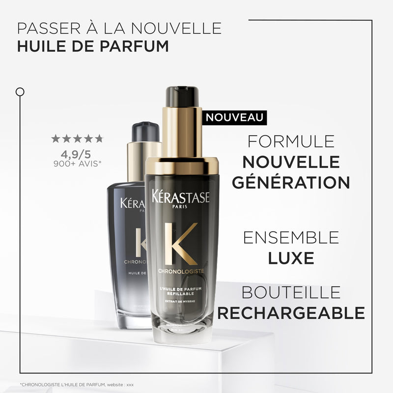 Huile de parfum rechargeable