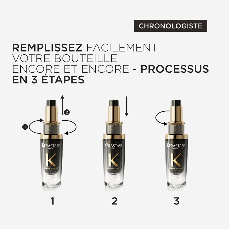 Huile de parfum rechargeable