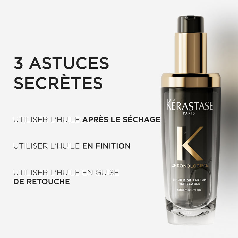 Huile de parfum rechargeable