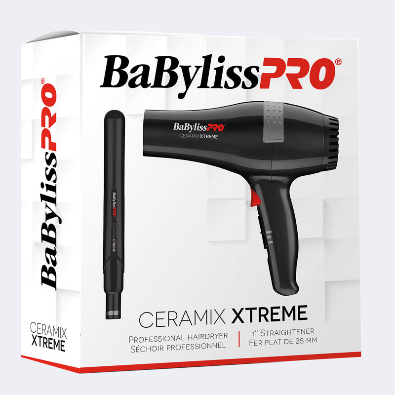 Babyliss Pro Duo séchoir et fer plat | Ceramix Xtrem