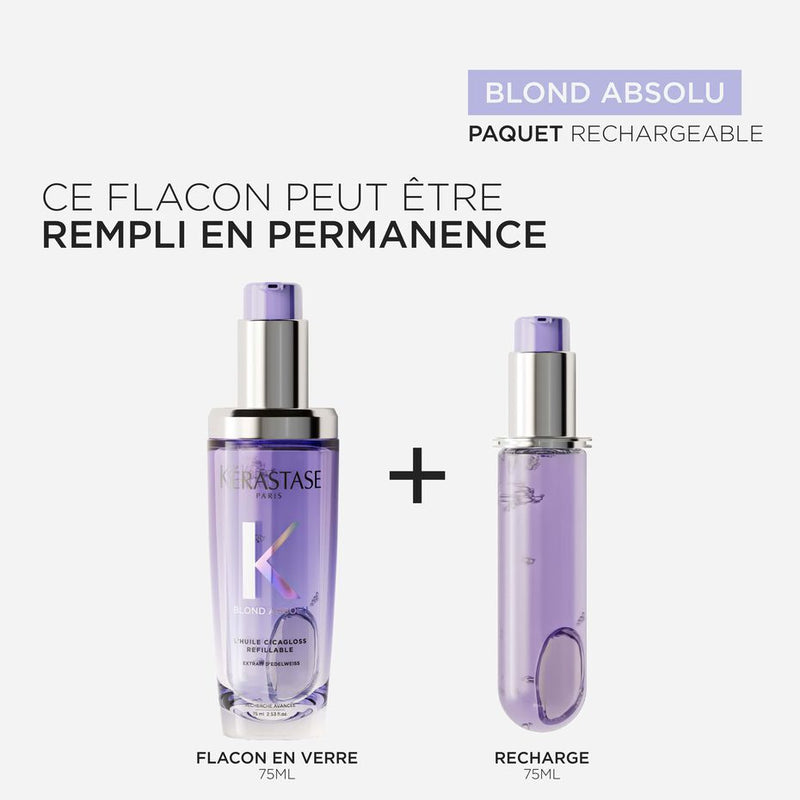 Huile Cicagloss rechargeable